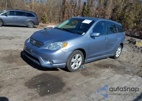 2005 Toyota Matrix Xr из США, поврежденный, VIN 2T1KR32E45C382085